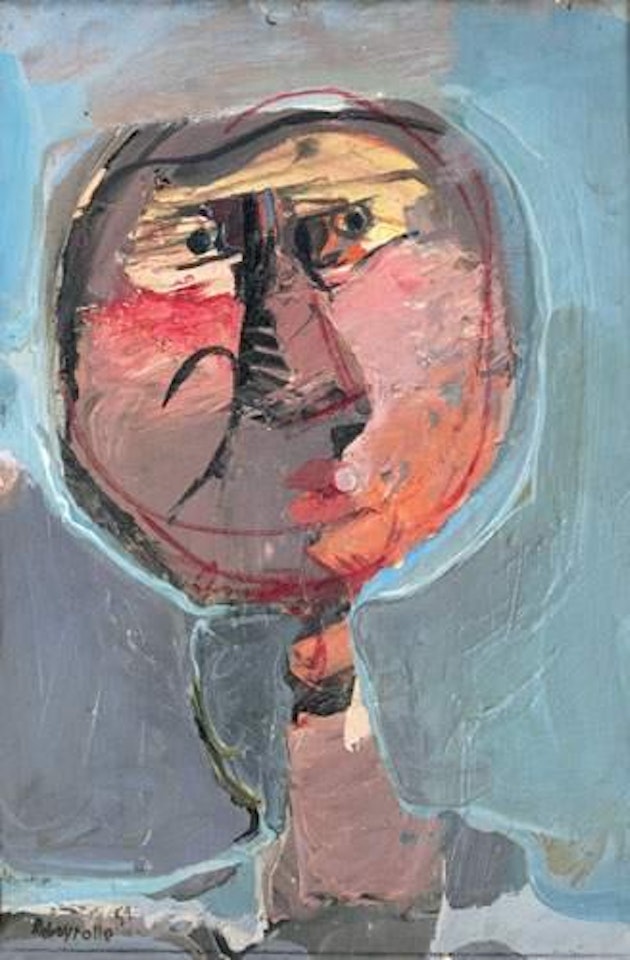 Tete d'homme by Paul Rebeyrolle