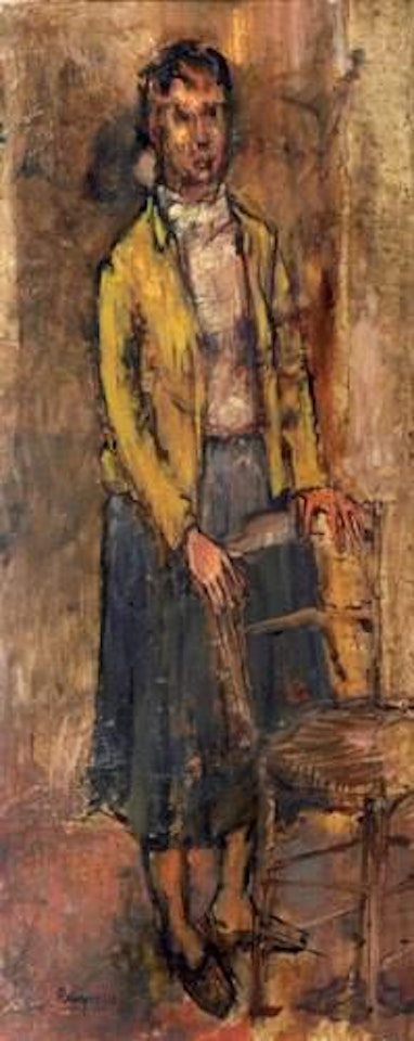 Femme a la chaise by Paul Rebeyrolle