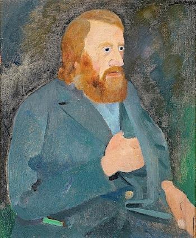 Portrait d'homme barbu by André Lanskoy