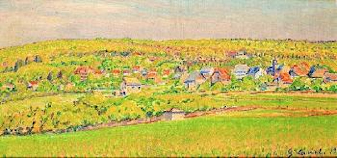 Paysage by Gustave Cariot