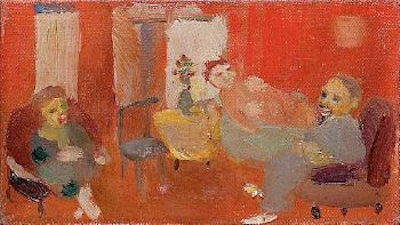 Scene d'interieur by André Lanskoy