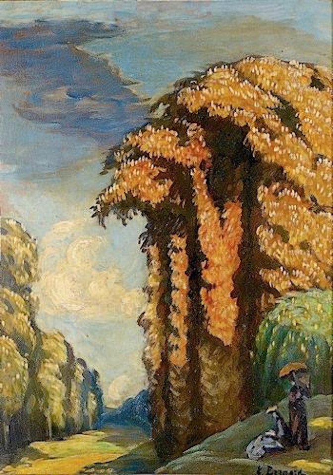 Paysage de Saint-Cloud by Emile Bernard