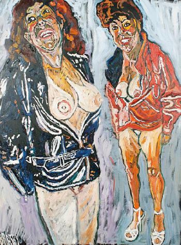 Two Pattis by John Bratby