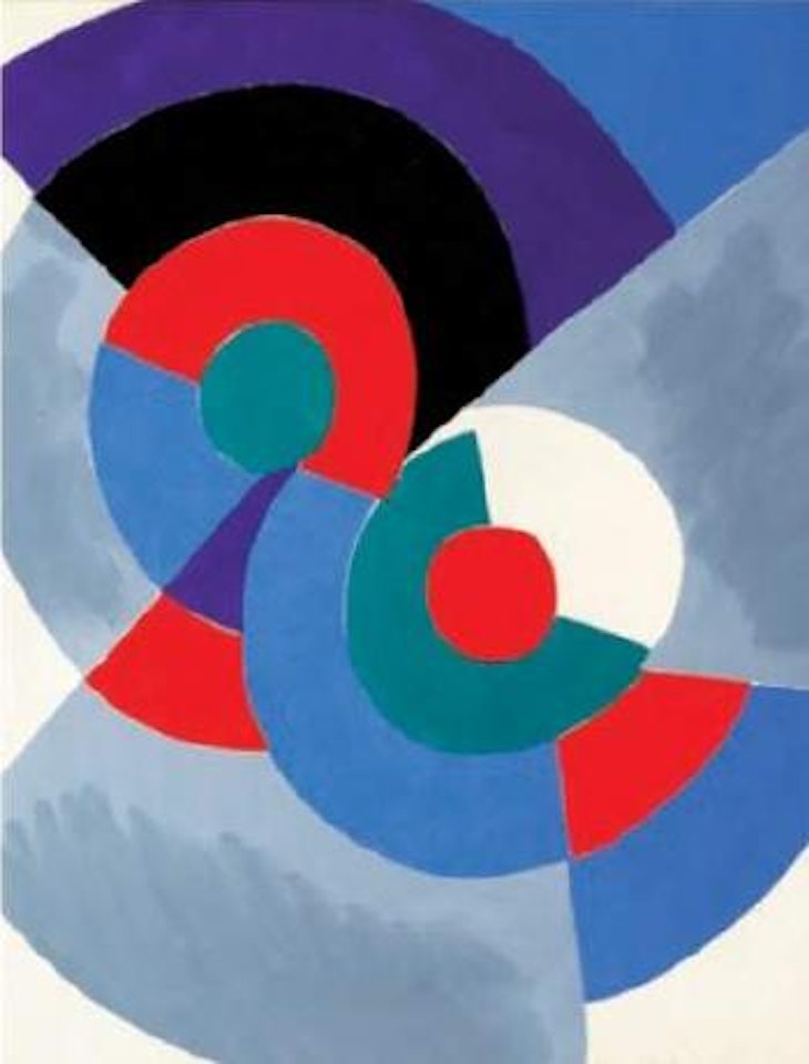 Poesie des mots, poesie des couleurs by Sonia Delaunay