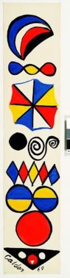 La grande cravate by Alexander Calder