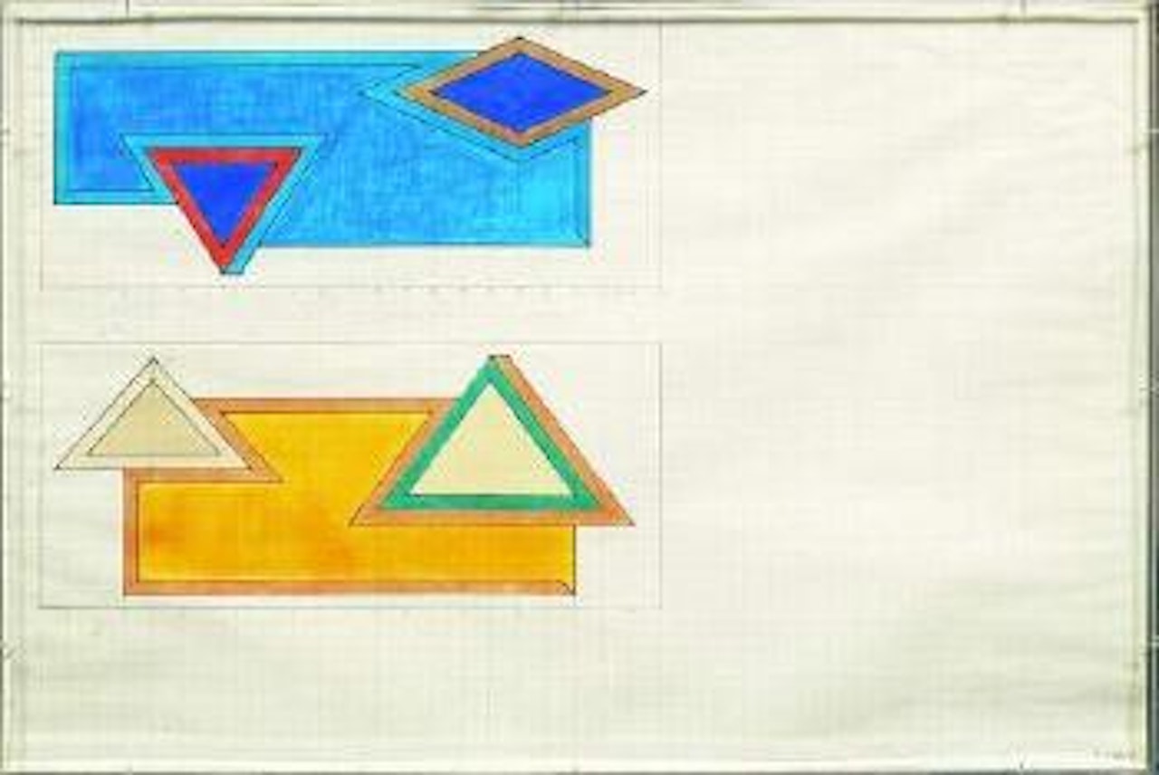 Untitled by Frank Stella
