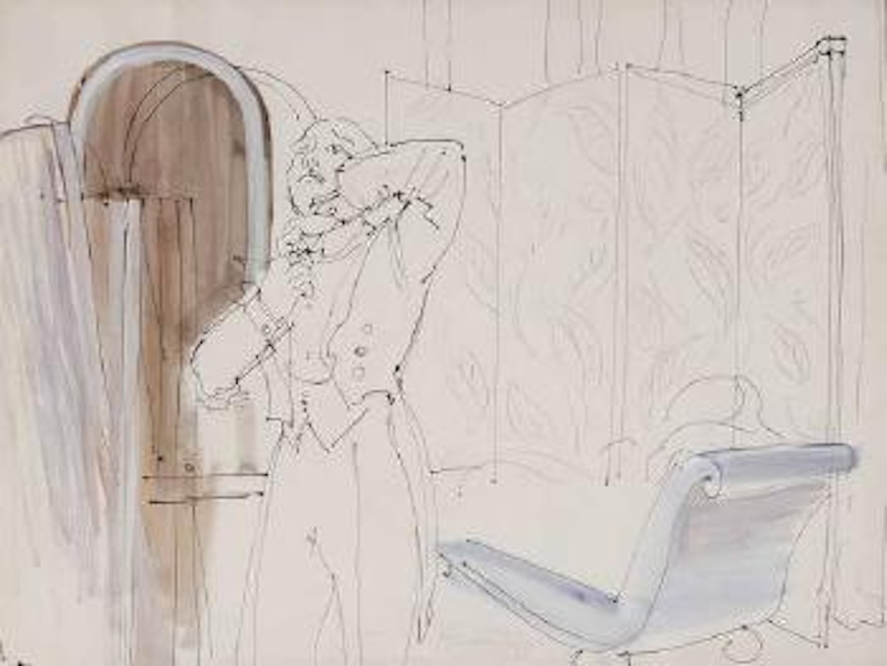 Elégant, le dépqrt pour la soirée by Raoul Dufy