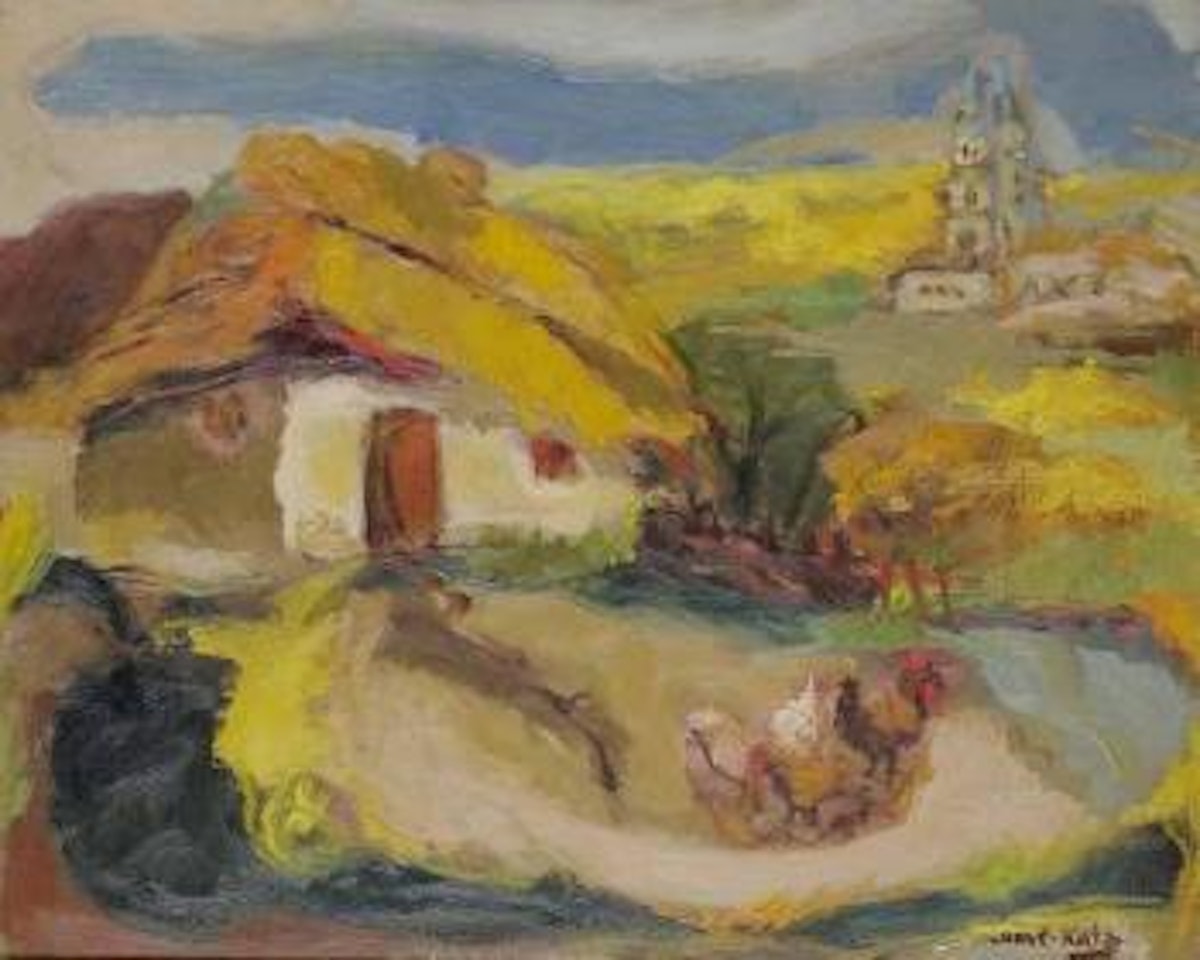 Paysage de Carpathes by Emmanuel Mané-Katz