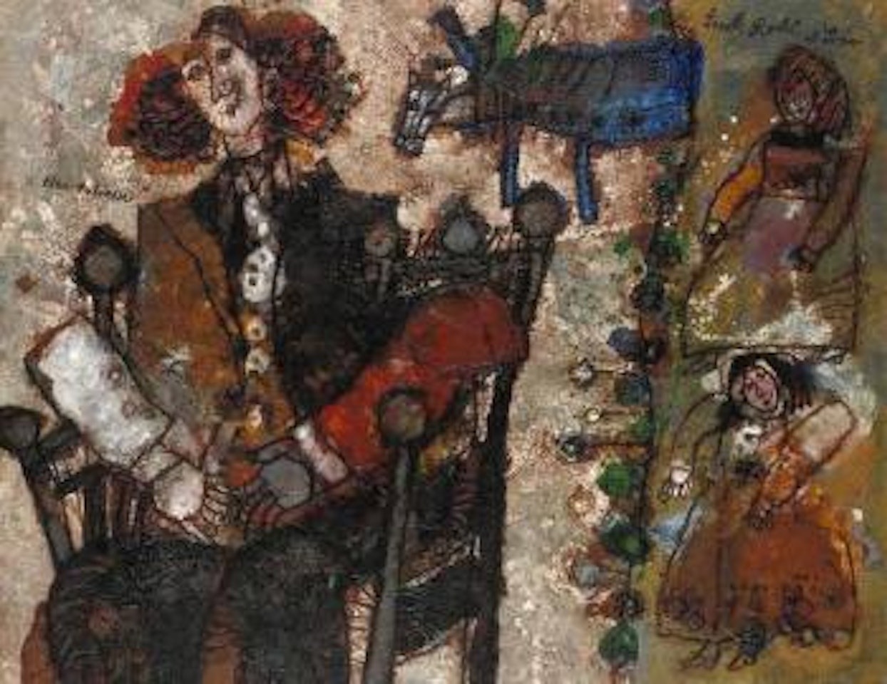 Jacob, Rachel et Lea by Théo Tobiasse