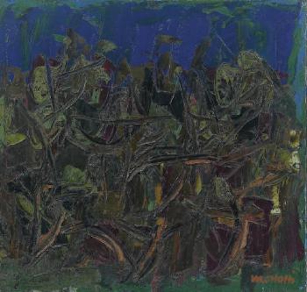 Paesaggio in Liguria by Ennio Morlotti