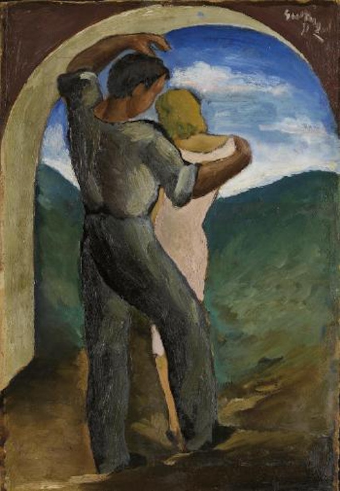 Innamorati a Bagheria by Renato Guttuso