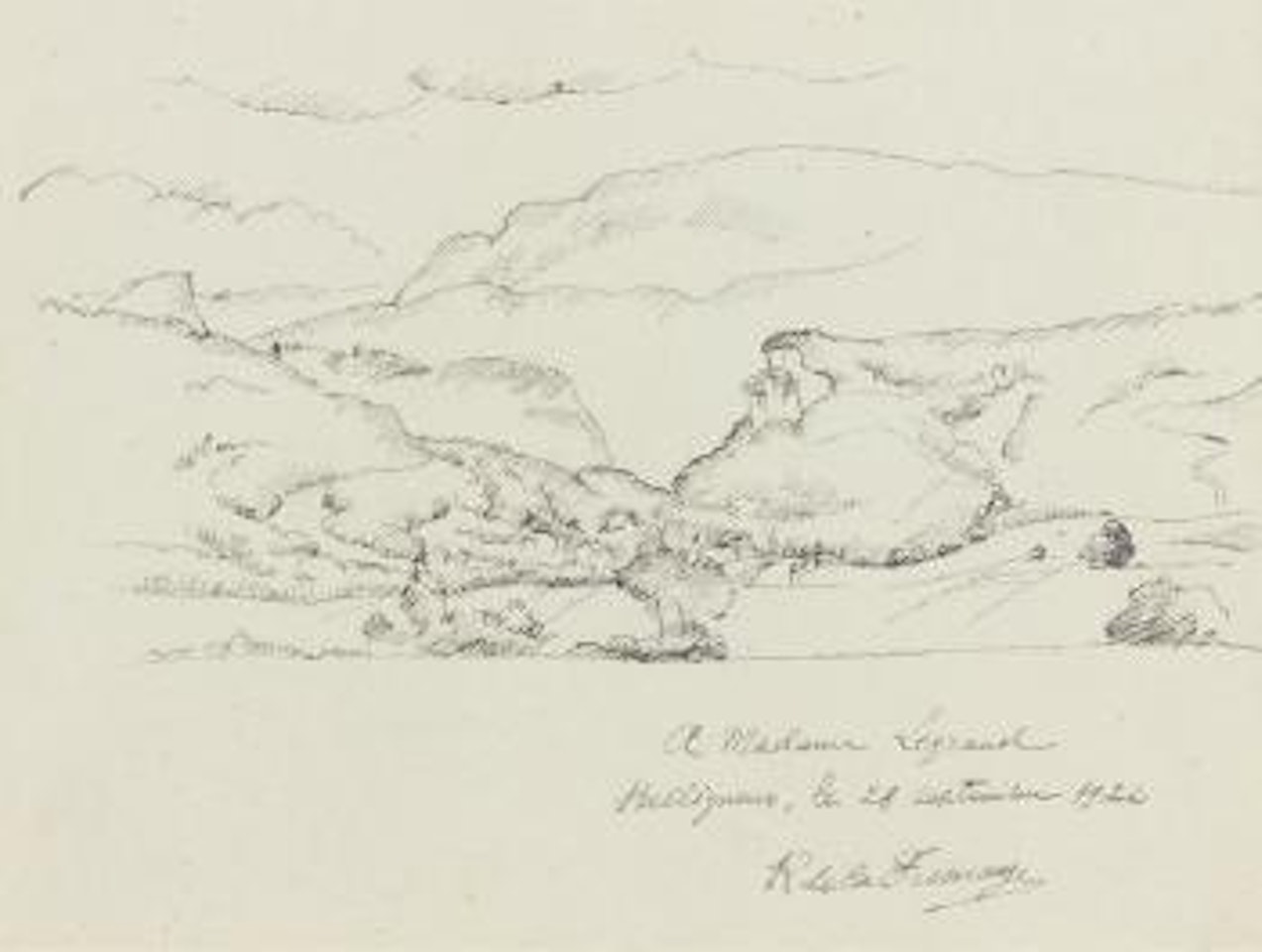 Paysage by Roger de la Fresnaye