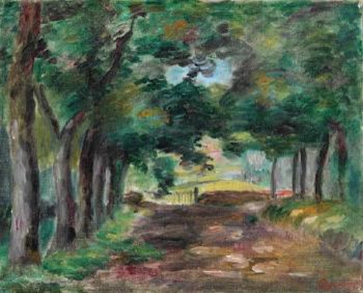 Allee d'arbres (Allee a Cagnes) by Pierre-Auguste Renoir