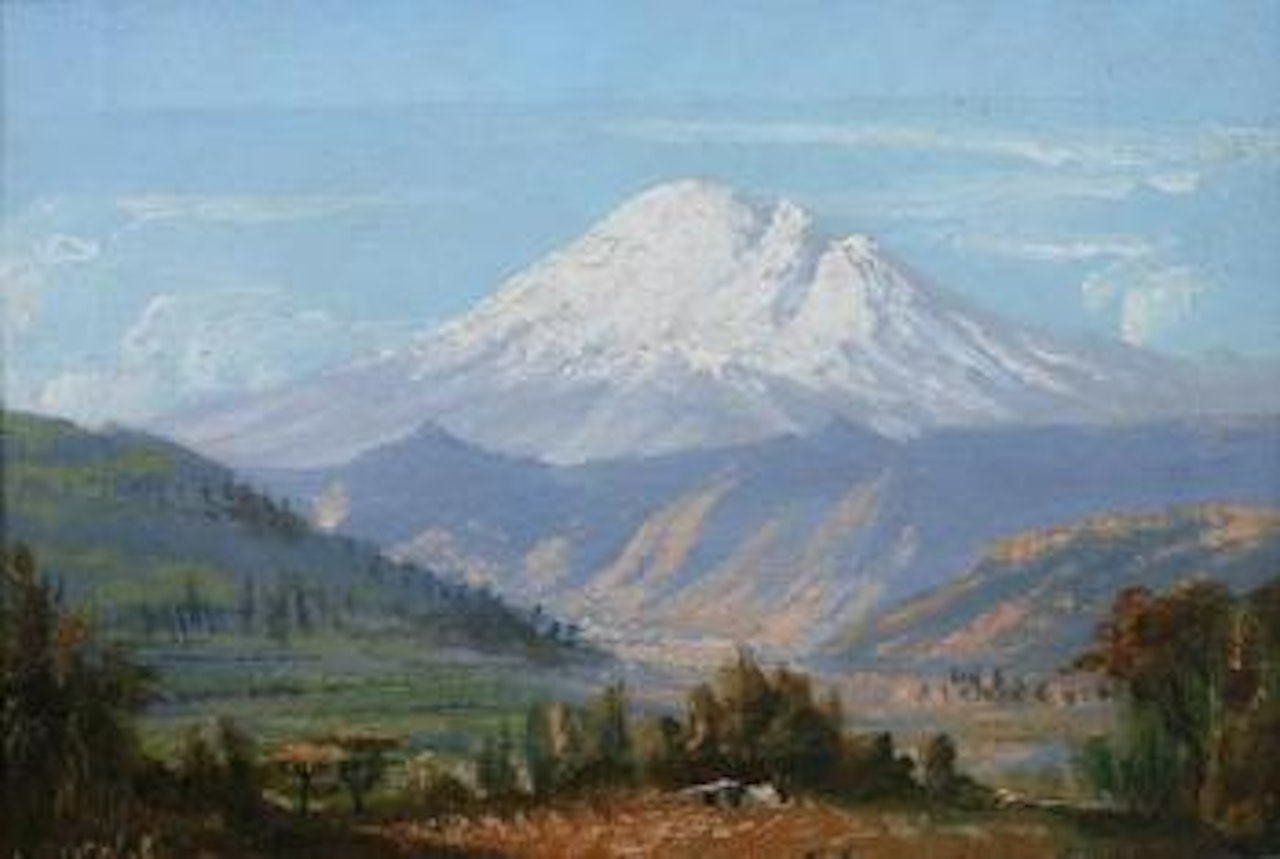 Snowy Peak, Colorado by Sanford Robinson Gifford