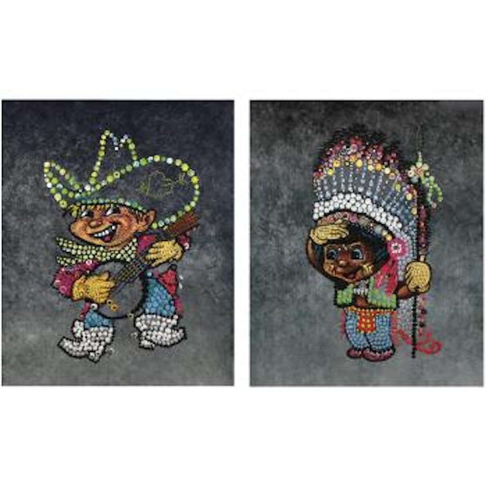Cowboy And Indian by Farhad Moshiri