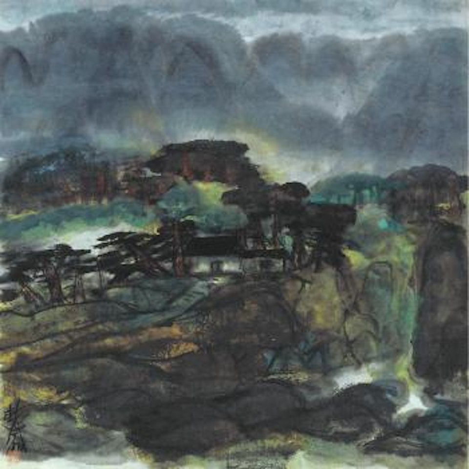 Landscape by Lin Fengmian