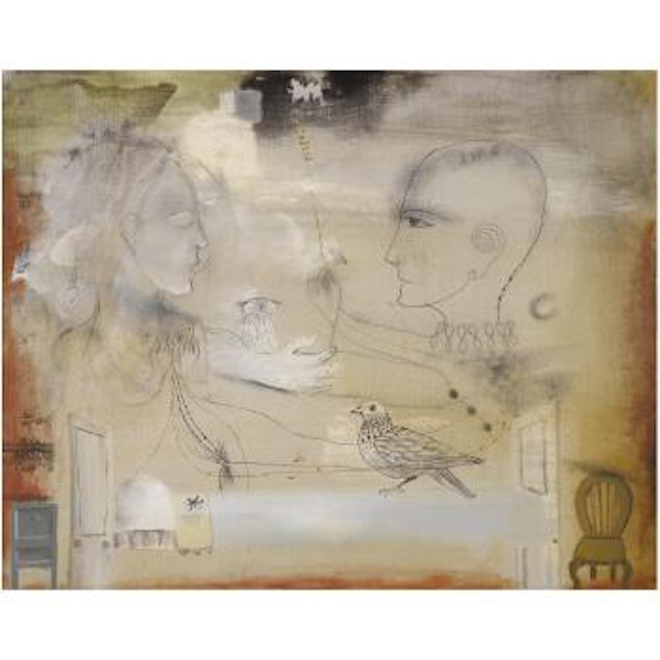 Galanteig (Courting) by Antoni Tapies