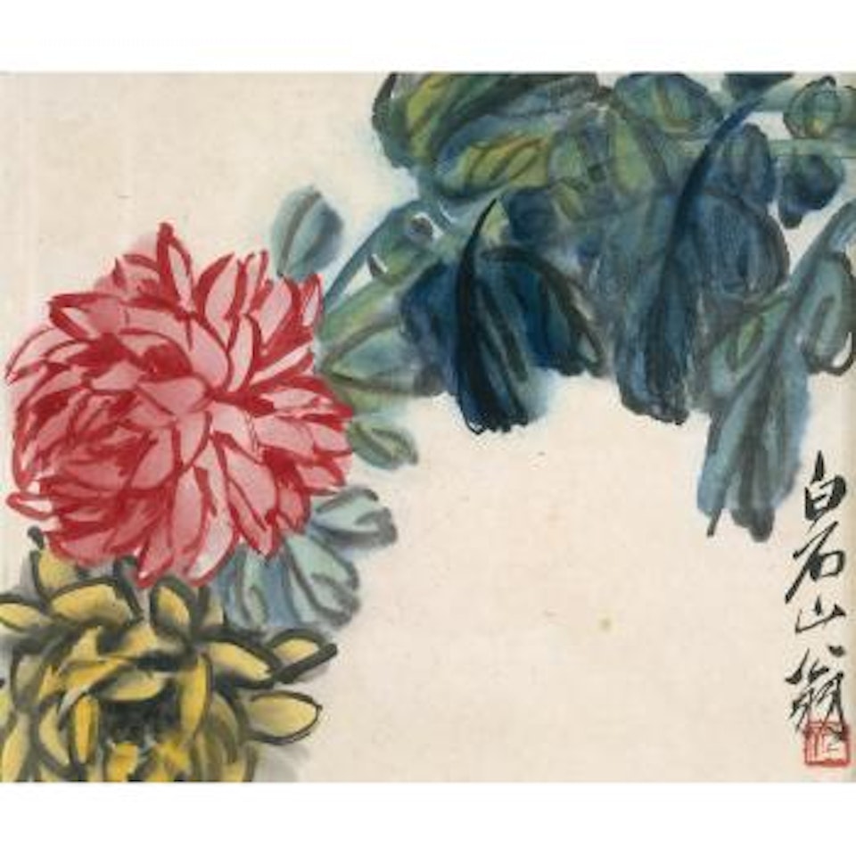 Chrysanthemum by Qi Baishi