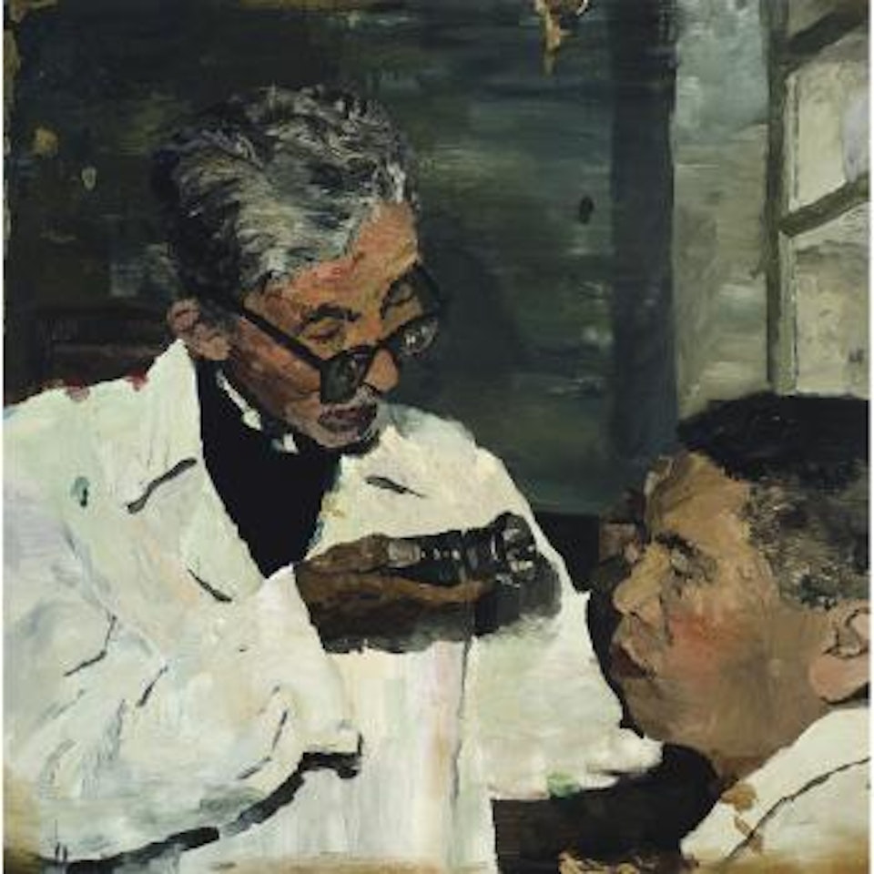Checking The Eyes by Qiu Xiaofei