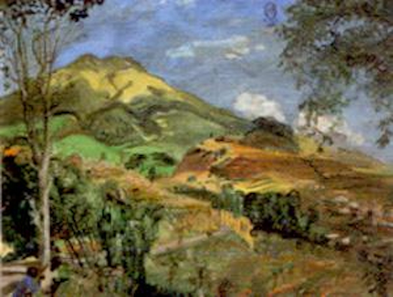 Landscape by Sindutomo Sudjojono