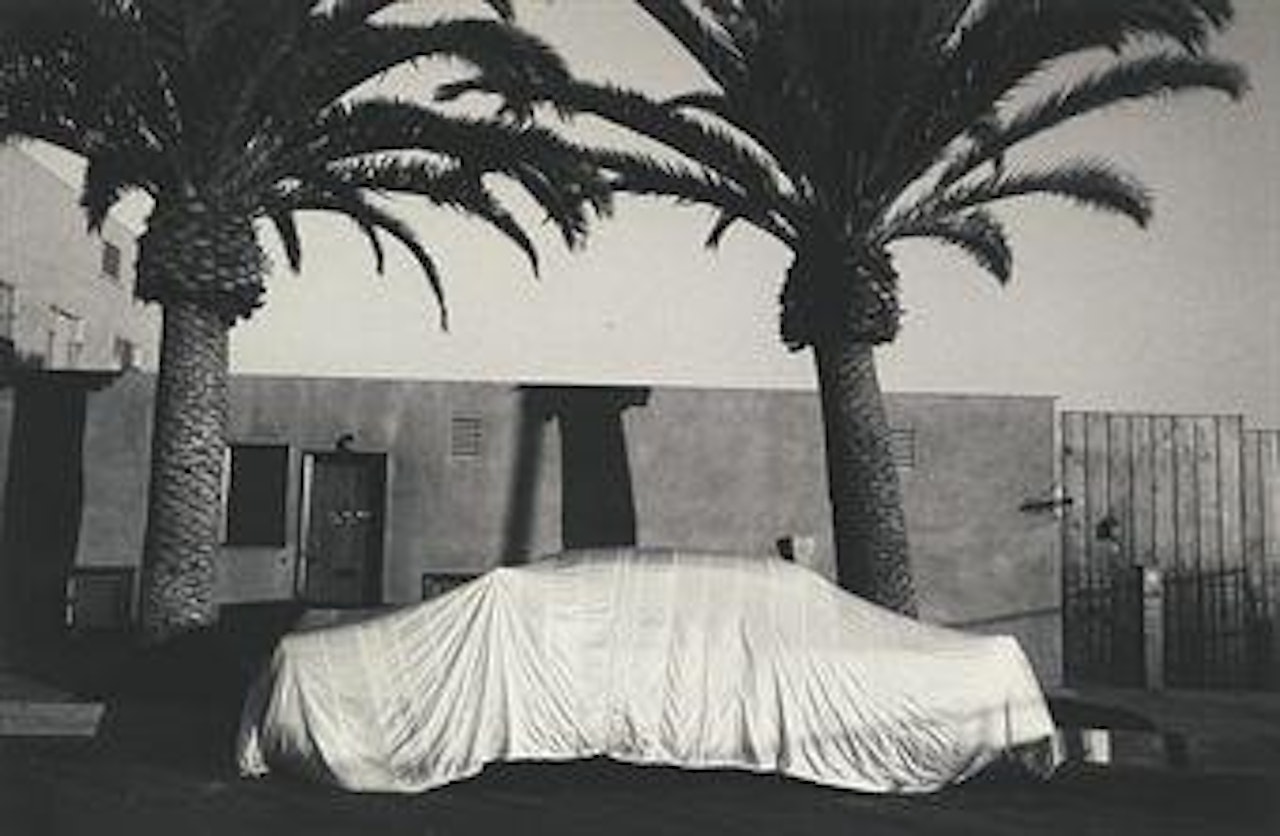 Covered car - Long Beach, California by Robert Frank