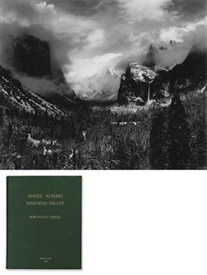 Portfolio Three: Yosemite Valley; Sixteen Original Prints by Ansel Adams by Ansel Adams