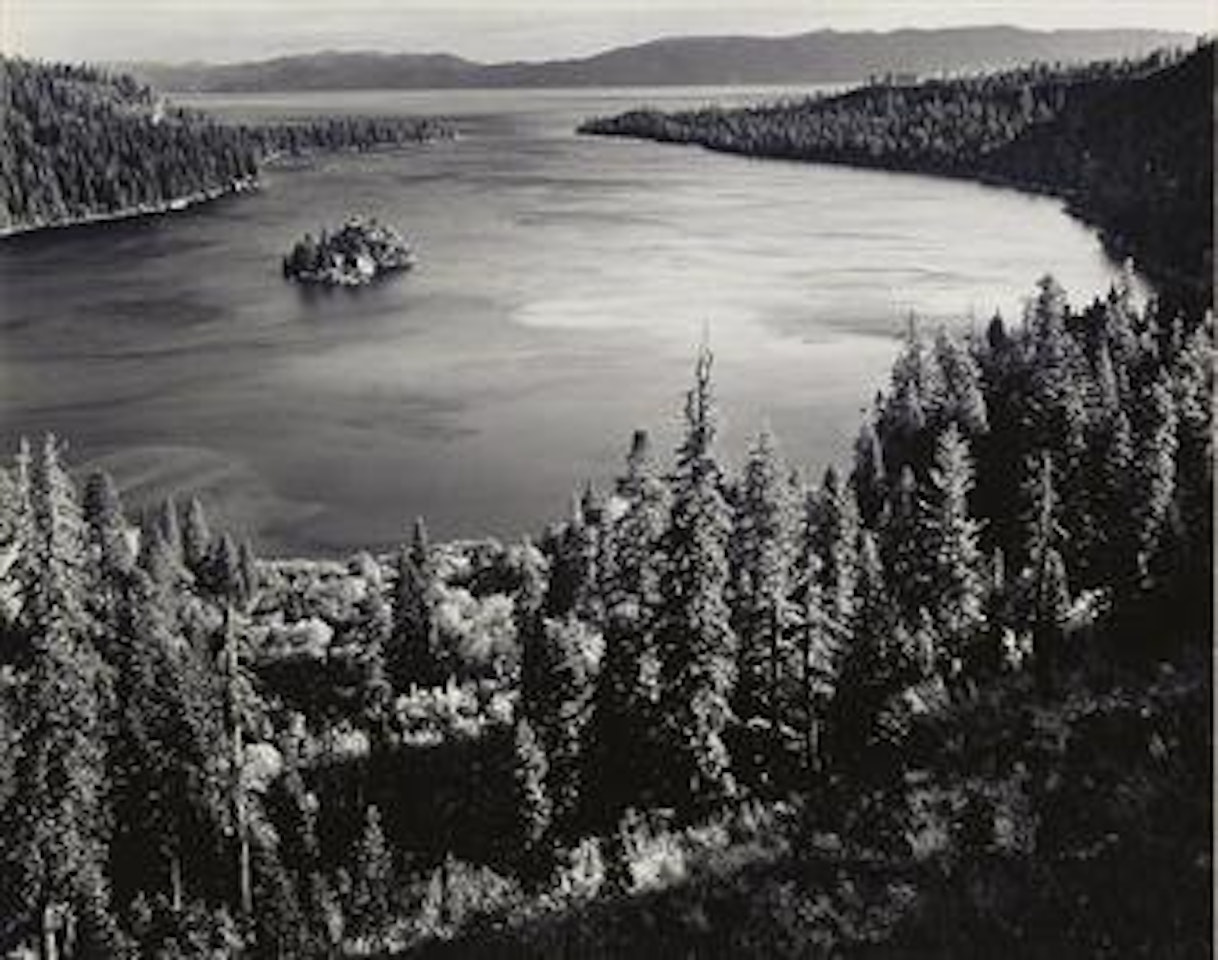 Emerald Bay, Lake Tahoe by Ansel Adams