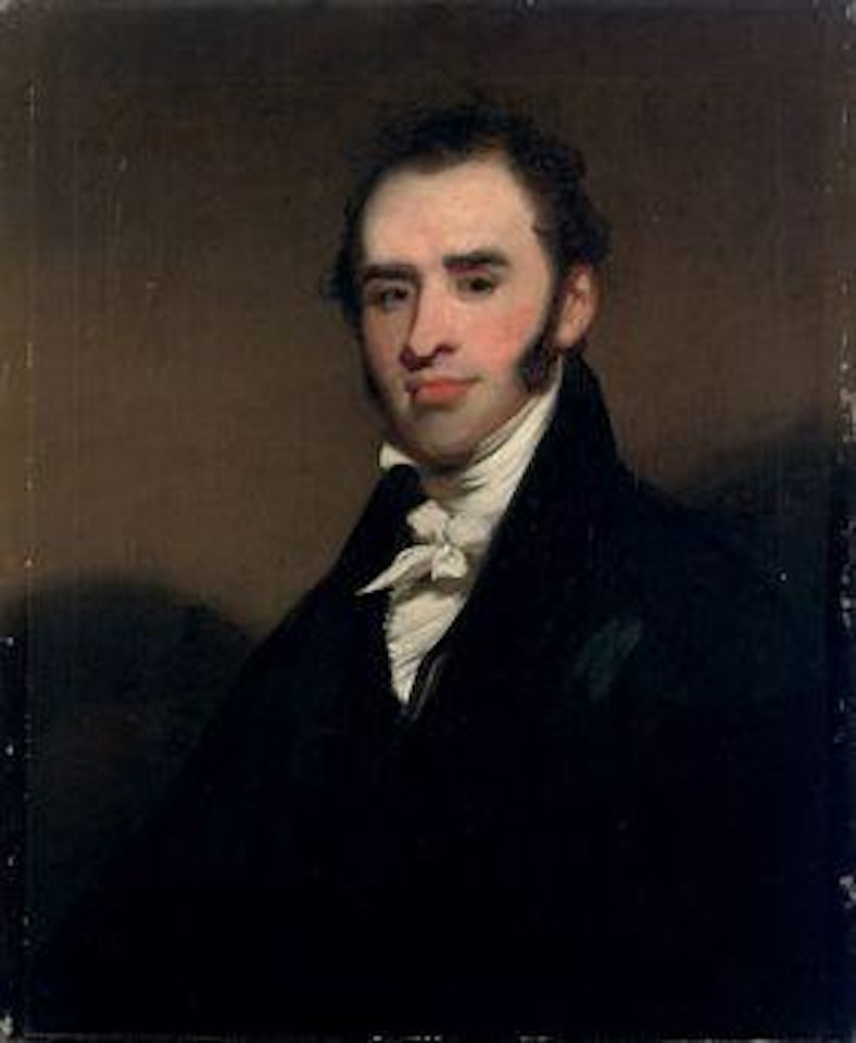 Portrait of a gentleman, seated, half length by George Chinnery