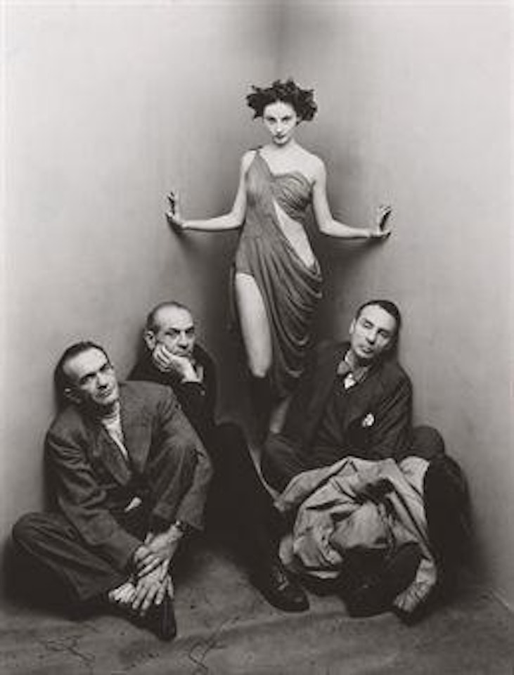 Ballet Society by Irving Penn
