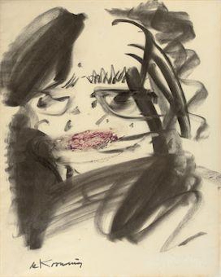 Untitled (Head of a Woman) by Willem de Kooning