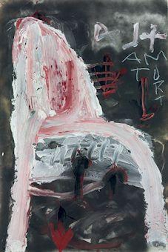 Chaise Blanche by Antoni Tapies