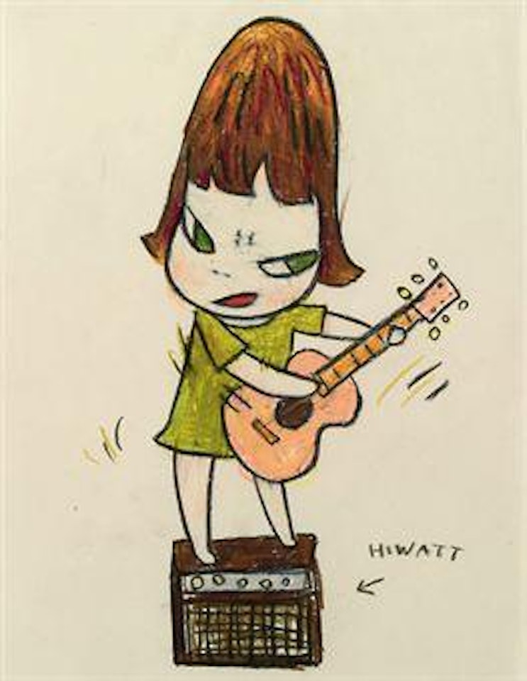 Untitled (Guitar Girl) by Yoshitomo Nara