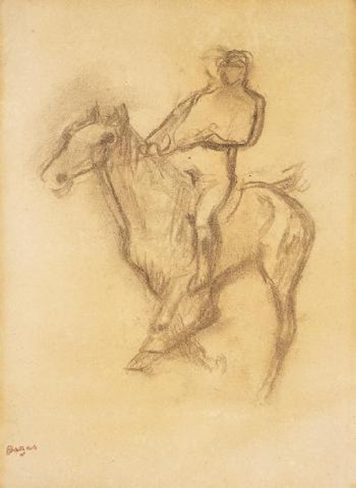 Cavalier by Edgar Degas