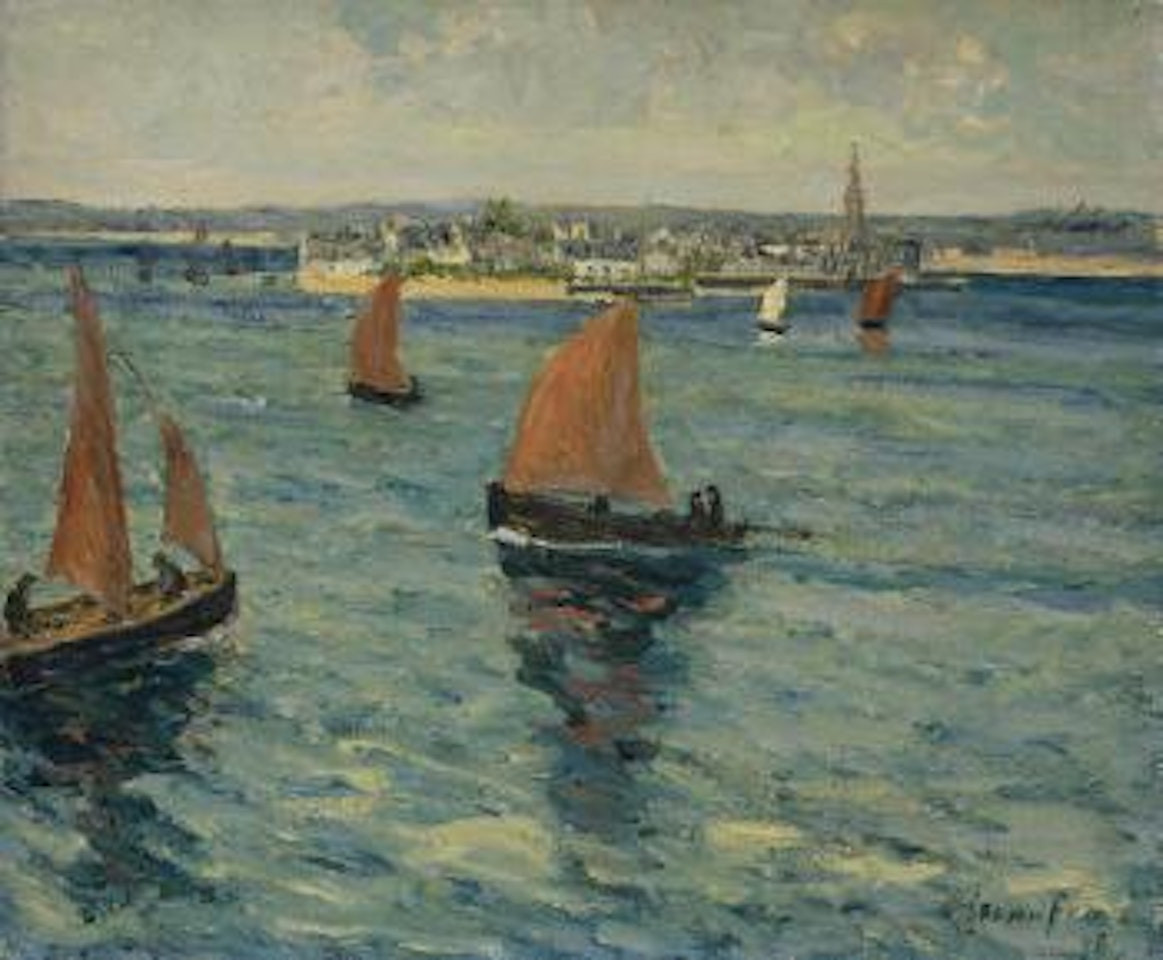 Devant l'île Tudy by Maxime Maufra