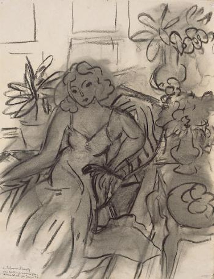 Femme au fauteuil by Henri Matisse