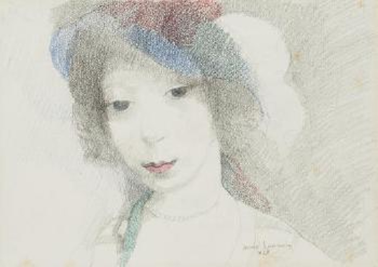 Tête de jeune femme by Marie Laurencin