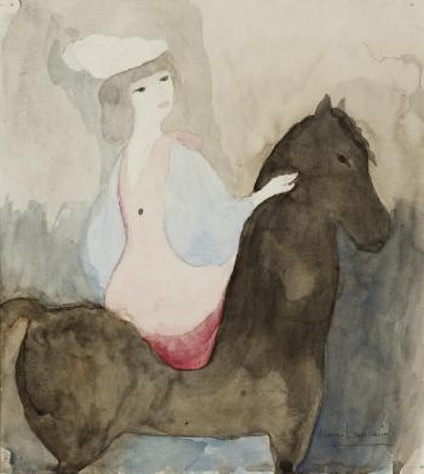 Cavalière en amazone by Marie Laurencin