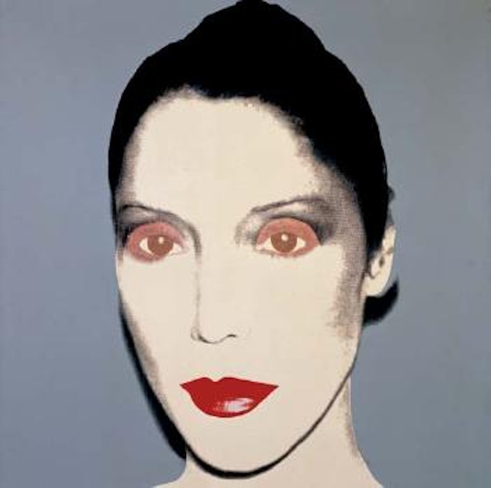 Marina Schiano by Andy Warhol