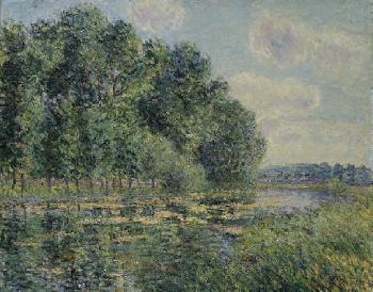 Les bords de l'Eure en été by Gustave Loiseau