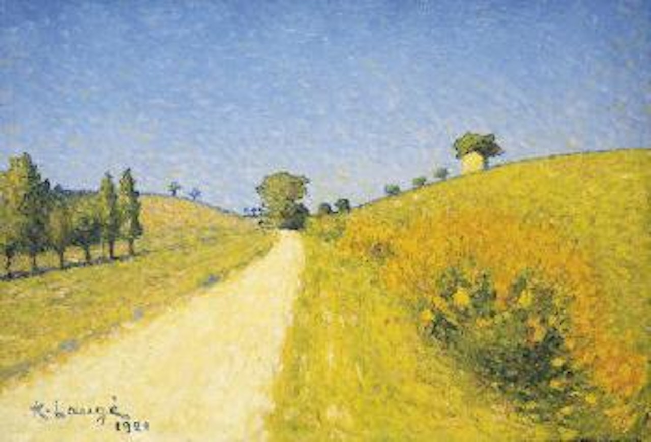 Les genêts à Cailhau by Achille Laugé