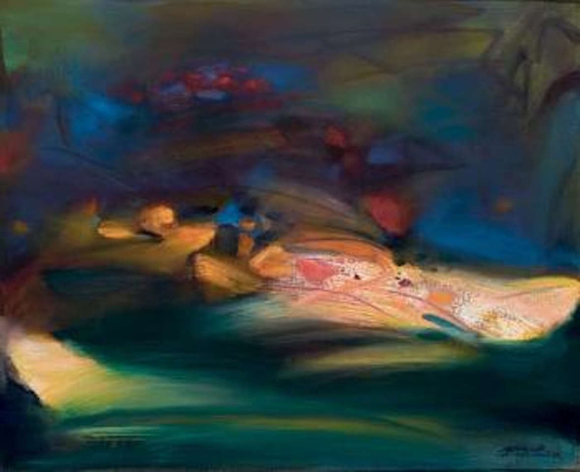 La nuit vient by Chu Teh-Chun