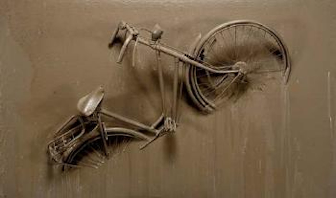 Untitled (Immersion Of Bicycle) by Arman