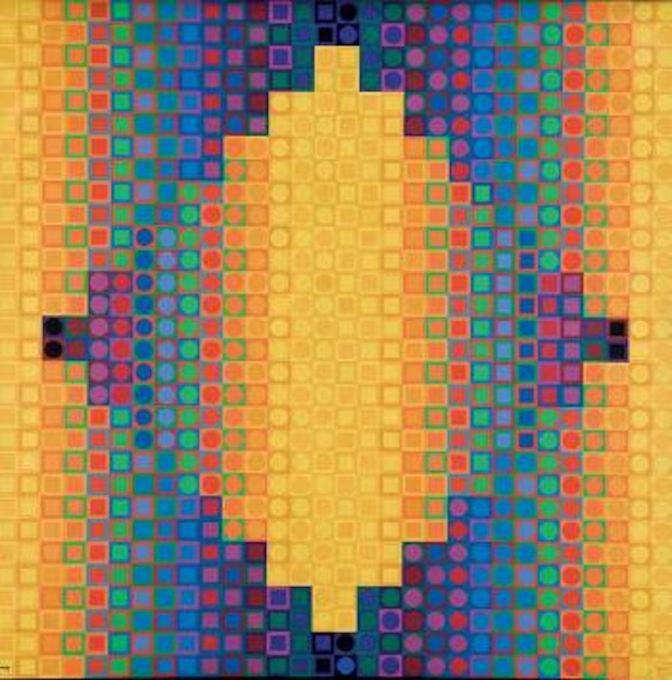 Lacoste-W5 by Victor Vasarely