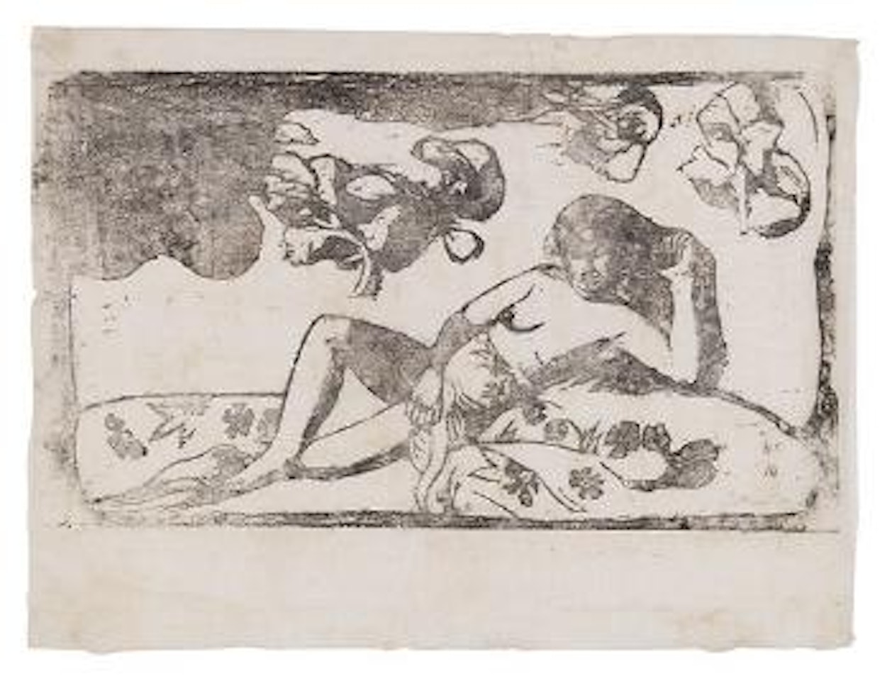 Te Arii Vahine-Opoi (Kornfeld 44) by After Paul Gauguin