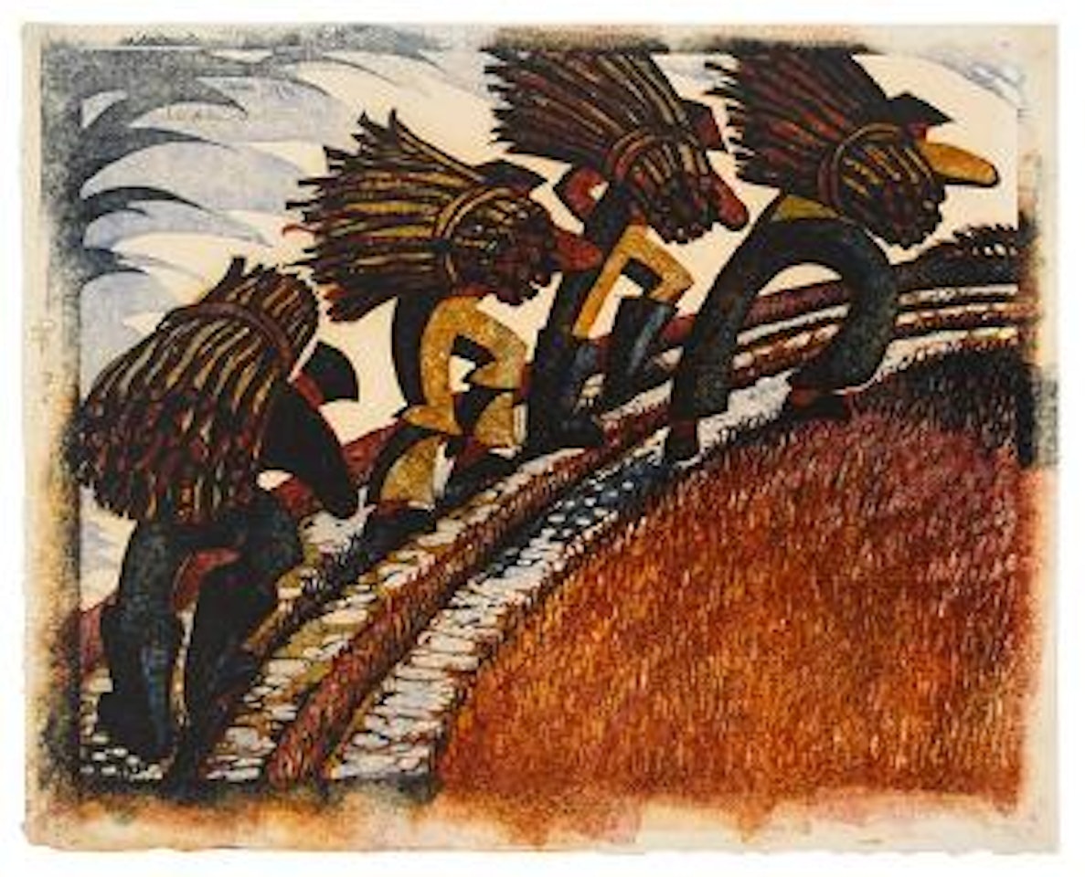 Gipsies (Coppel 43) by Sybil Andrews