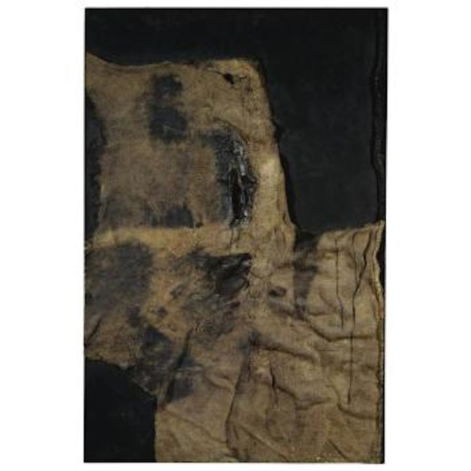 Nero F by Alberto Burri