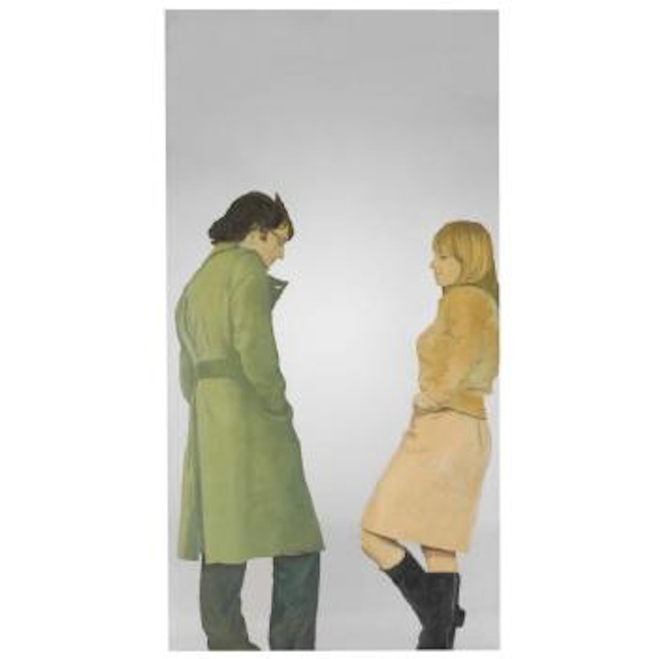 Lui e Lei che Parlano by Michelangelo Pistoletto