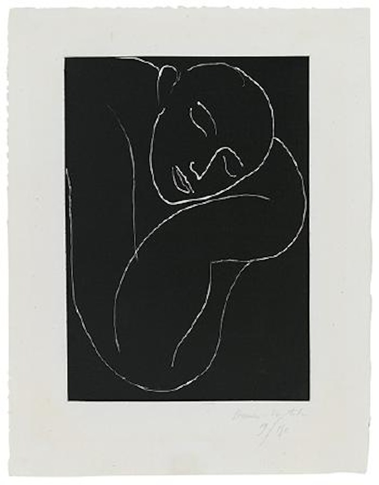 L'Homme endormi (Duthuit 771) by Henri Matisse