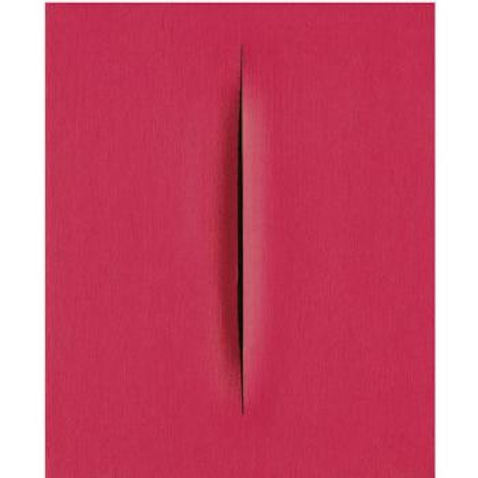 Concetto spaziale, attesa by Lucio Fontana