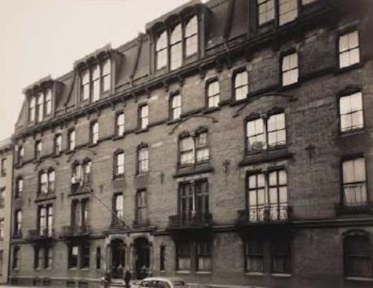 Oldest Apartment House in New York City, 142 East 18th Street by Berenice Abbott